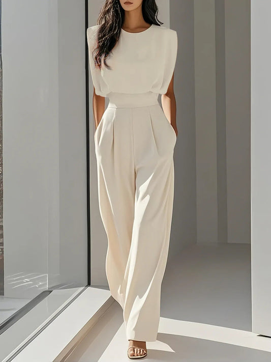GAIA - Conjunto fluido elegante con pantalón palazzo